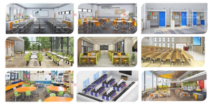 Computer Schreibtische Studenten Design für Schule Set Computer Lab Schule Versorgung - Product Image 6