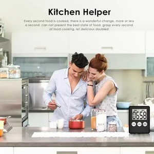 Магнитный цифровой кухонный таймер с ЖК-дисплеем - Product Image 5