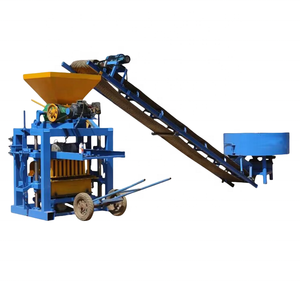 Máquina automática de fabricación de bloques de enclavamiento para ARENA, componentes de vibración de hormigón, línea de producción de ladrillos controlada por PLC - Product Image 1