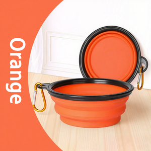 OEM/ODM Atacado Alimentador para Outdoor Portátil Água Potável <span class=keywords><strong>Pet</strong></span> <span class=keywords><strong>Bowls</strong></span> Colorido Personalizar logotipo Silicone Dobrável <span class=keywords><strong>Pet</strong></span> Bowl - Product Image 5