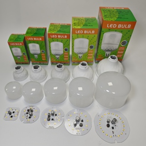 A tipi Led ampul 12 Watt parçaları Led Dob Pcb sürücü Smd çip Led ampul Skd hammadde - Product Image 5
