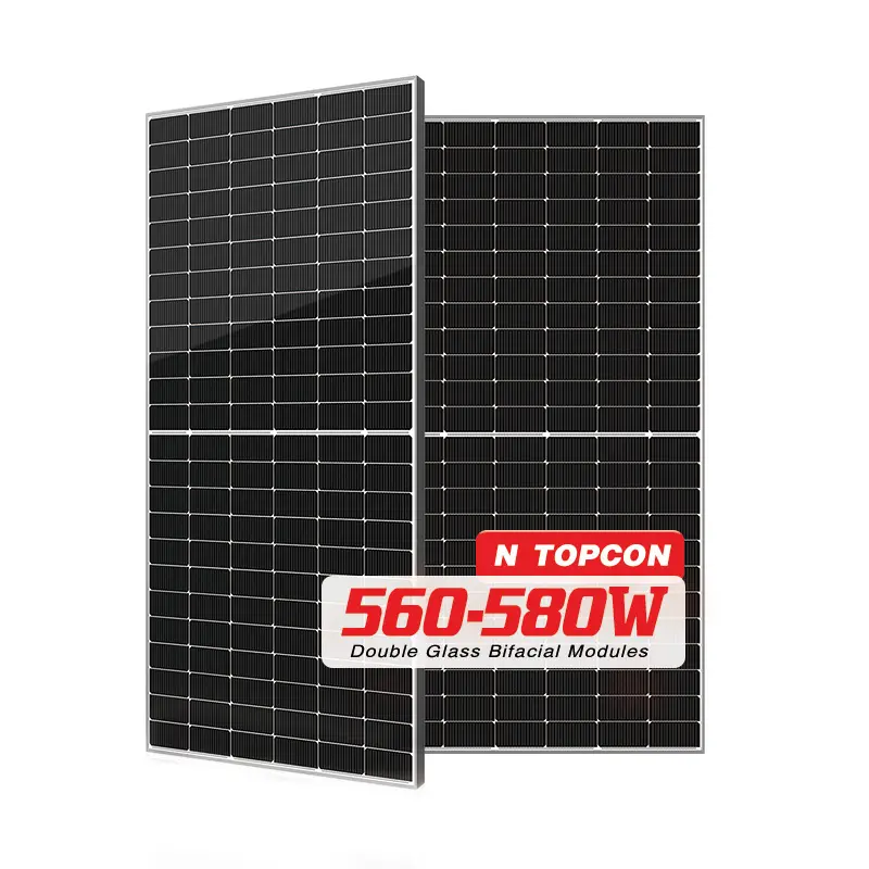 TOPCon Seraphim Solar Power Panel 1000 watt Full Black Bifacial 550watt Solar Panels Cost 450W 1000w Pv Module Factory Price