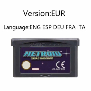 32-bit Video <strong>Game</strong> Cartridge Console Card Metroid Series GBA <strong>Game</strong> Fusion Zero Mission <strong>for</strong> GBA/NDS/USA/EUR Version - Product Image 5