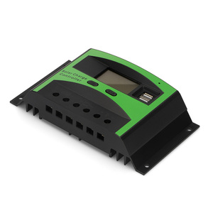 GT SOLAR 12/24V AUTO PWM Controlador de carga solar 10A/20A/30A Controlador para energía solar con configuración de controlador de carga solar - Product Image 4