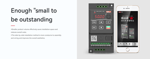 VM600-2SR75G周波数変換器0.75kW 220V単相入力三相出力VFD ACモーター制御用 - Product Image 3