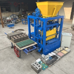 Customized Voltage KM4-26 Hollow Cement Brick Making Machinery Fully <strong>Automatic</strong> <strong>Interlocking</strong> Paving Brick <strong>Block</strong> Forming <strong>Machine</strong> - Product Image 2