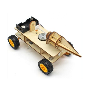 科学実験玩具ロボットカーDIY小型玩具科学ギフトを教える6〜8歳の子供向けのシンプルで組み立てが簡単 - Product Image 4