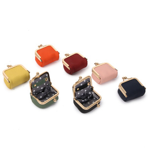 Cá Nhân Da Mini Hộp Đồ Trang Sức Đồng Xu Ví Du Lịch Xách Tay Tổ Chức Đồ Trang Sức Nhỏ Trường Hợp Với Nụ Hôn Khóa - Product Image 2