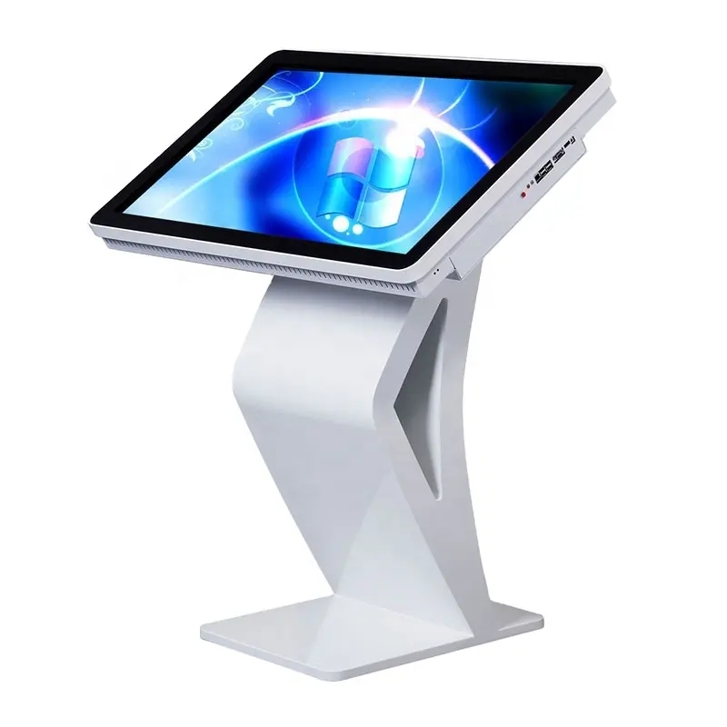 Most popular made in China factory 32 inch multi touch floor standing all in one touch pc/mall kiosk for entertainment or adver