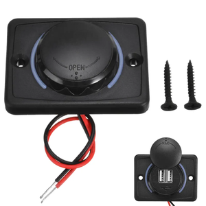Tip C çift limanlar Pd Qc3.0 otobüs araba antrenör koltuk cep telefonu ikiz soket paneli dağı 12V Usb şarj aleti fiş çıkış adaptörü
