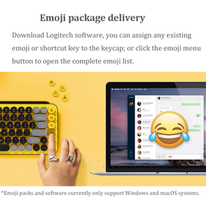 Logitech POP <strong>KEYS</strong> Original Wireless Bluetooth TTC Brown Switch Wireless Mechanical <strong>Keyboard</strong> 85 <strong>Keyboard</strong> <strong>Keys</strong> for MacOS Windows - Product Image 4
