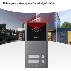 Tuya Smart 7 pollici 1080P HD Video Monitor per telefono impermeabile in metallo RFID sblocco di controllo di accesso con funzione di interfono WIFI - Product Image 5