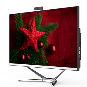 Ordenador todo en uno de escritorio, Ordenador de 22 pulgadas, negro, con altavoces de cámara, core i5 i7 HMK, directo de fábrica - Product Image 2