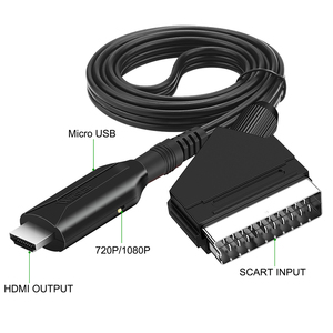 For Sky Box STB Plug and Play HDM1 to SCART Video Audio Upscale Converter for HD TV DVD 1080P/NTSC/PAL <strong>Adapter</strong> - Product Image 5
