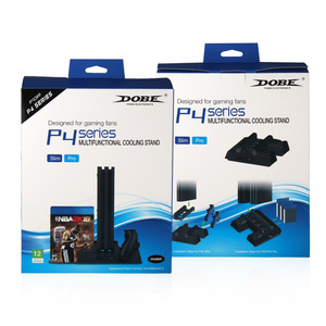 PS4超薄/PS4专业控制器多功能冷却风扇 + 盘架 + 充电座 - Product Image 5