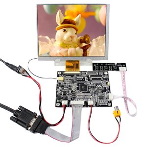 Placa controladora Lcd Vga Av, pantalla Lcd, todo en uno, Panel Industrial, ordenador PC, 7 pulgadas, 800X600, 60 Pines, módulo de pantalla Lcd de 7 pulgadas