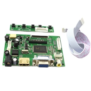 VGA 2AV LVDS ACC TTL Controller Display Lcd kit scheda 50pin per 7 8 Monitor LCD da 9 pollici Raspberry Banana Pi pcduino - Product Image 3