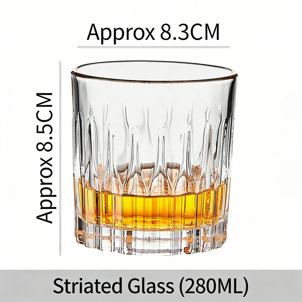 Verre strié (280 ml)