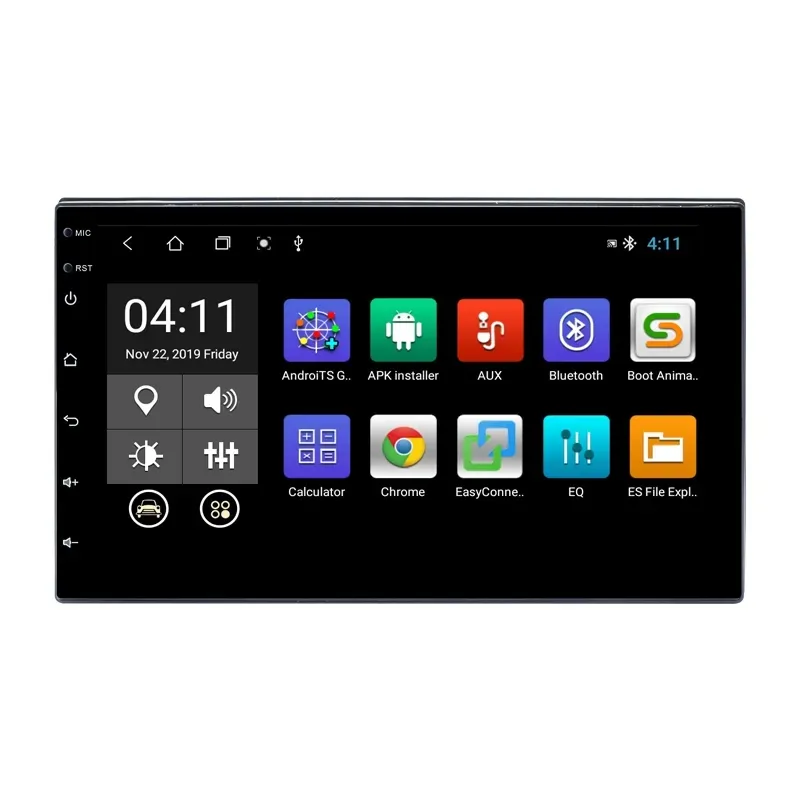 New Arrival Carplay Màn hình 7 inch cảm ứng IPS hiển thị Android đài phát thanh xe với ứng dụng sử dụng thông minh Car DVD Player cho phổ xe