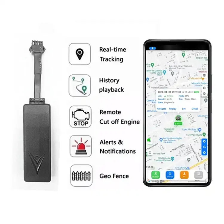 Echtzeit GPS Tracker Logistik Sicherheits spur Fracht verfolgungs system 2G Mini GPS TK002 Für Auto vermietung