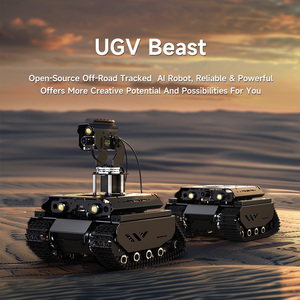UGV Beast off-source off-road tracked AI Roboter, zweiere Controller, vollmetall-Körper, Computer Vision, geeignet für Raspberry Pi 4B - Product Image 5