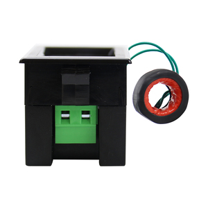Módulo de medidor digital detector de 220V 100A 200A con medidor de voltaje y corriente de pantalla dual CT AC