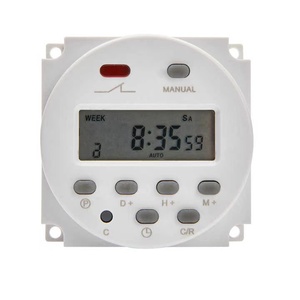 CN101A Mikrocomputer-Zeit steuerungs schalter Kleiner Timer-Controller 12V 24V 110V 220V 16A Leistungs schalter - Product Image 1
