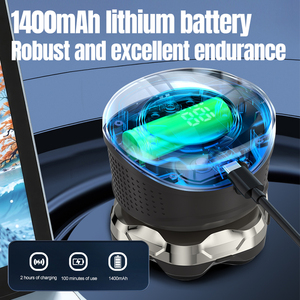 Lanumi FK-8801 IPX6 Водонепроницаемая мужская электробритва 1400 мАч 8500 об/мин Вращающаяся бритва 7D магнитная головка лезвия для лысых мужчин - Product Image 5