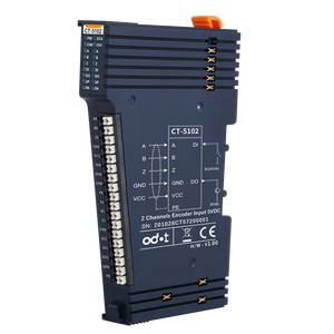 Encoder Io Module, 2 CH Di, Do, 5V <strong>Input</strong> Quadrature Decoding, Direction Pulse, High Speed Counting, 5V <strong>Output</strong>, 32bit, 1.5MHz - Product Image 1