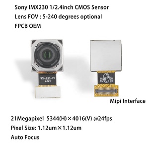 OEM 21MP IMX230 AF Sensor de imagen Mini Mipi Interfaz 4K Smartphone Módulo de cámara de seguridad Teléfono móvil - Product Image 2
