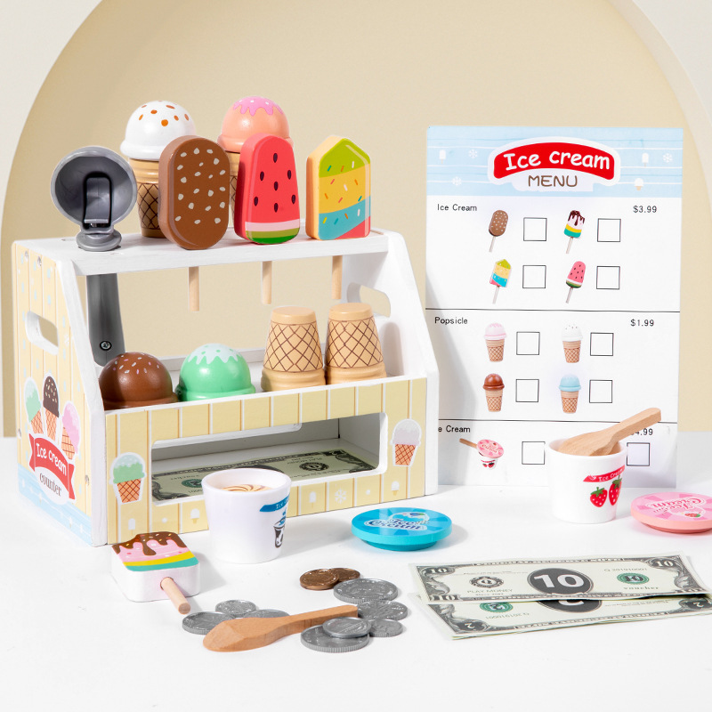 Small-sized ice cream shop-white-0.7 kg