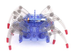 Fai da te ragno elettrico Robot giocattolo Puzzle elettrico strisciante scienza animale giocattolo modello elettronico assemblare giocattolo educativo per bambini - Product Image 6