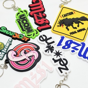 Personalize <strong>Custom</strong> Soft Pvc Keychain <strong>Custom</strong> Logo No <strong>Minimum</strong> PVC Rubber Keyring / <strong>Custom</strong> Rubber <strong>Keychains</strong> - Product Image 2