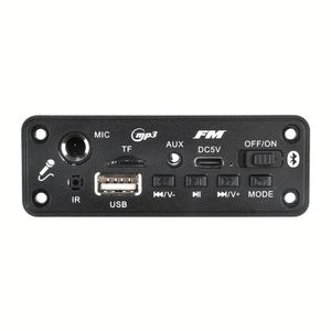 MP3 Bluetoothアンプデコーダボード2*3Wマイクジャック付きMIC Bluetooth 5.3ロスレスUディスクTFカードAUXプレーヤー - Product Image 2