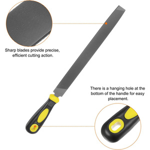 Thép kim loại tập tin công cụ tay tập tin rasps #1 xem xét tốt nhất trong các tập tin tập tin phẳng - Product Image 4