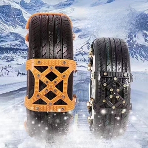 Truck Car Snow <strong>Chain</strong> Wheel Loader <strong>Tire</strong> Protection Anti-Slip Emergency Snow <strong>Chains</strong> for Snow Winter <strong>Tires</strong> - Product Image 2