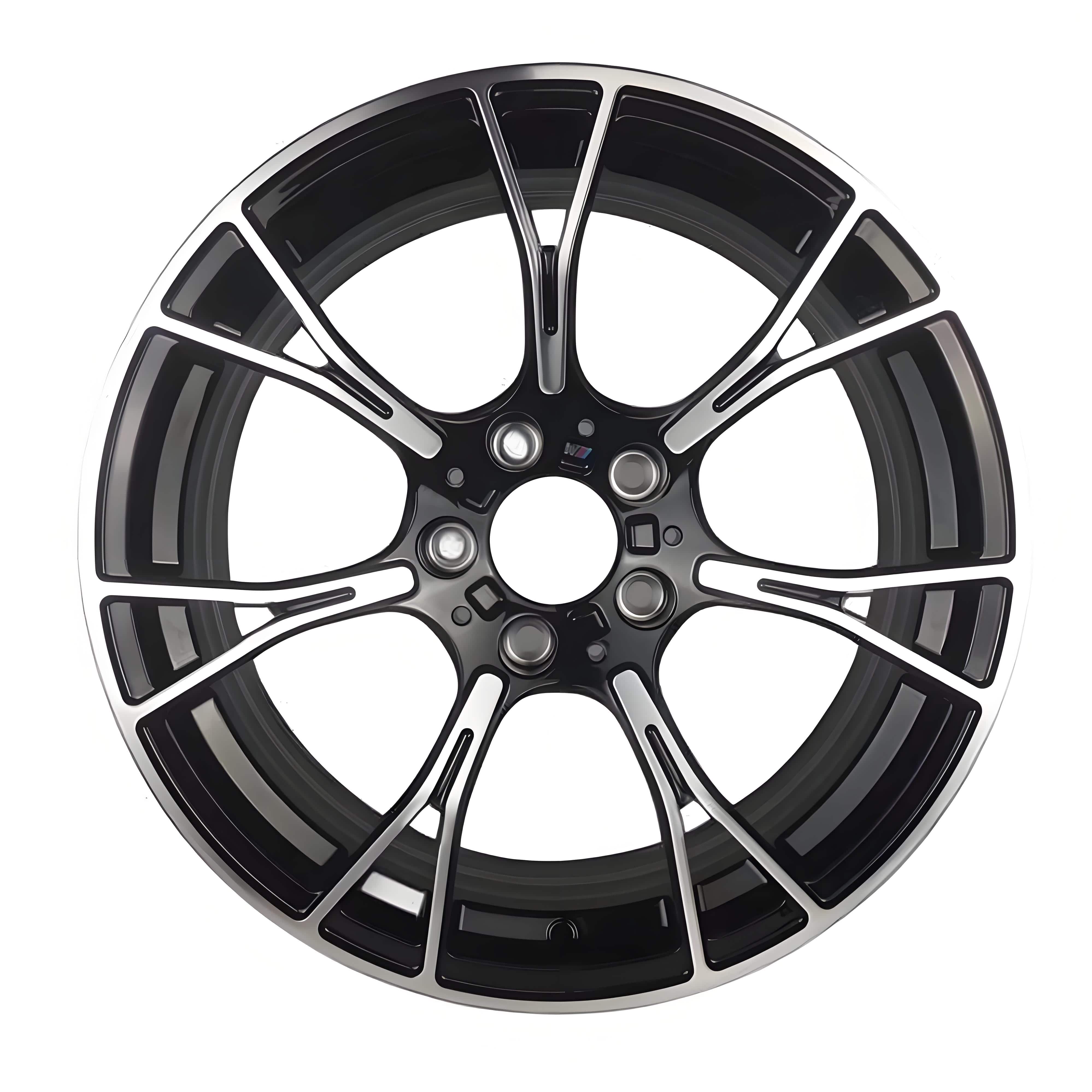 Black Machined Face