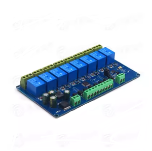 Modbus RTU Módulo de relé de ocho vías RS485/TTL UART Ocho entradas y ocho salidas - Product Image 5