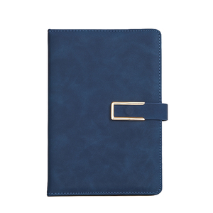 Envío rápido, proveedor de oficina, producción personalizada, cuaderno de cuero PU de negocios con tipo de bloqueo, cuaderno de papelería de gama alta - Product Image 4