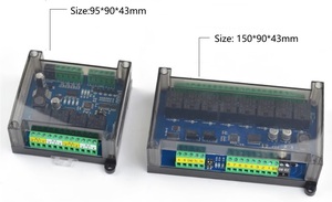 RS232/RS485 Modbus RTUプロトコル4DI 4DOリレー制御IOボードハウジング付き4リレーRS485 I/OモジュールスマートホームとIOT - Product Image 6