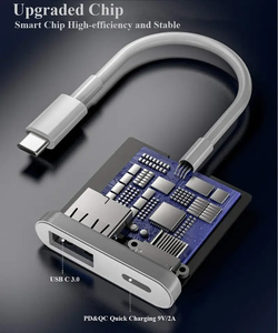 USB C Hub OTG Adapter Applicable for Samsung for Xiaomi for Huawei MacBook <strong>Notebook</strong> <strong>Computer</strong> Android Smartphone and Tablet Compu - Product Image 5