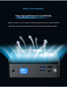 インテルN100ミニデスクトップPCゲーム用4K Ultra HD USB3.2 DDR4 32GB RAM GDDR4 8GBビデオメモリ2.5G LAN I7 N150ミニPC - Product Image 6