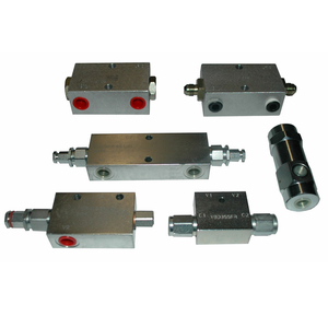 双偏心阀可法兰液压先导操作止回阀双向平衡阀 - Product Image 1
