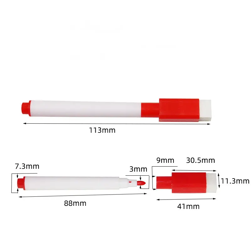 Sistema di valvole di alta qualità ricarica personalizzata inchiostro pennarello lavagna cancellabile a secco penne per lavagna atossiche