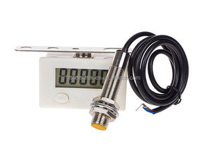 Contador de punzones con pantalla digital de inducción magnética, contador electrónico inteligente de cinco bits a buen precio - Product Image 5