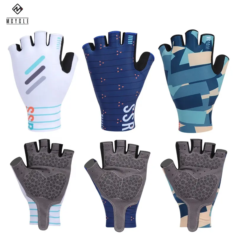 Breathable Gel Anti-shock Half Finger Outdoor Cycling Gloves Sports Gloves MTB Bike Bicycle Glove
