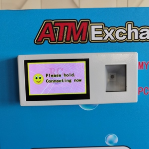 Oyun makinesi kantin otel için iki fatura alıcı ve tarama sistemi ile yüksek performanslı sikke ve jetonu değişim makinesi - Product Image 3