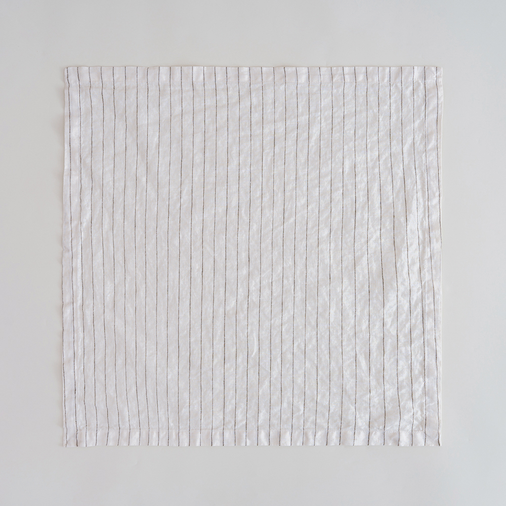 Rayure blanche verte