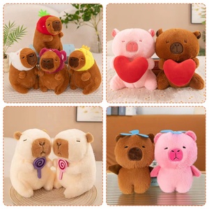 Düşük adedi üretici özel toptan yumuşak dokunmatik kawai dolgu hayvan oyuncaklar peluş capybara bebekler en peluche de capibara plushe - Product Image 4