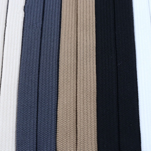 Bán buôn 5mm bện Polyester phẳng dây rút dây rút cho hàng may mặc quần hoodie hat Lời Khuyên Kim Loại Tùy chỉnh thay thế dây - Product Image 5